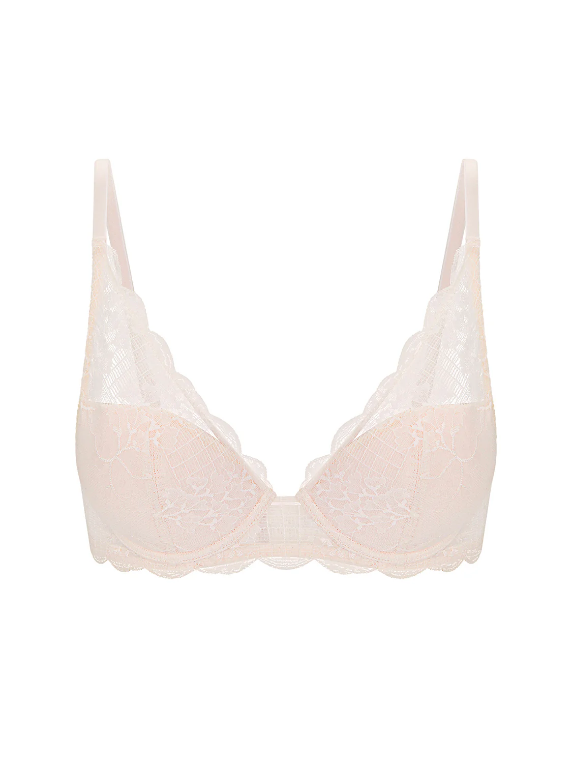 Triangle push-up bra - Sakura pink - Image 7