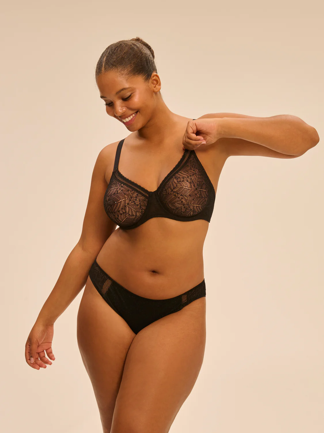 Underwired bra - Black - Image 15