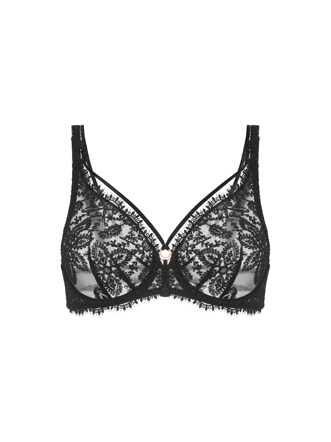 Underwired bra - Black - Image 20