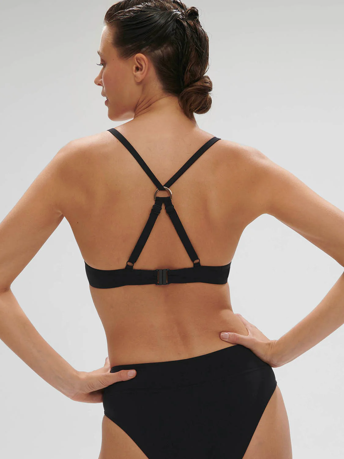 Wireless support bikini triangle - Black - Image 3