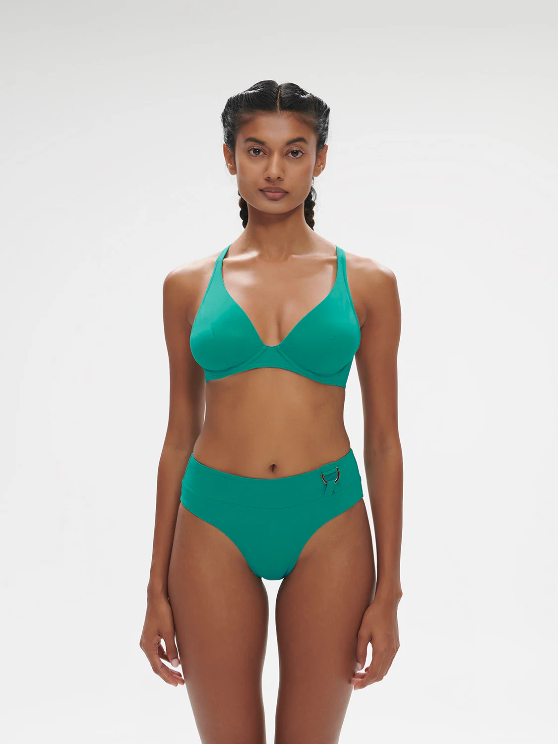 Wireless support bikini triangle - Waterfall Green - Image 4